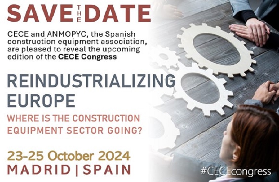 Save the date! CECE Congress 2024, Madrid, October 23-25